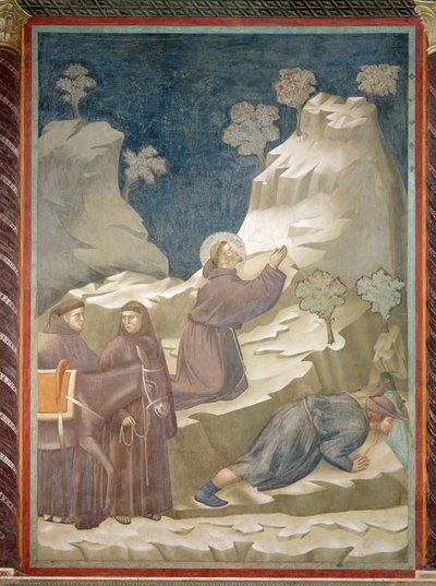 The Miracle of the Spring by Giotto di Bondone